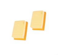 CWOQOCW 2 Pack Paper Air Filter Element For SR400 SR420 Lawn Mower Chainsaw, High Efficiency Dust Debris Filtration Engine Care, Accurate Size 13X85x3cm Lightweight Build Simple(SR400)