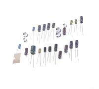 CWOQOCW 25 Capacitor Repair Kit for Game for GG Motherboard, Compatible Replacement Electronic Components for Restoring Performance