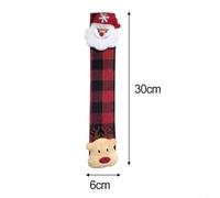 CWOQOCW 3 Pieces Handle Cover Decorative Microwave Oven Fridge Handle Covers, Holiday Decorative Appliance Protective Cloth Covers(Model of 3)