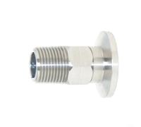 CWOQOCW 304 Stainless Steel for KF Vacuum Flange Adapter for KF16 to 38 BSPT Male Thread, Precision Machined Leak-Tight Fitting for Industrial and Laboratory Systems(16× 3/8＂)