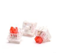 CWOQOCW 36PCS Mechanical Keyboard Switches, 3 Pin Hot Swappable Tactile Switch with Click Sound for Gaming Typing (Red)