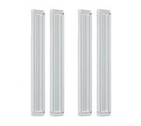 CWOQOCW 4 Pack Clear Wall Protector Bumpers, Self Anti Collision Guards For Doors Cabinets Furniture Walls，Noise Reducing Anti-Slam Guard Transparent(18 * 140 * 5mm)
