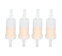 CWOQOCW 4 Pack For Mercury Marine Outboard Fuel Filter 879885Q For Engine 75-115 FourStroke Series Plastic White