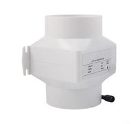 CWOQOCW 75Mm/100mm Inline Duct Exhaust Fan,Inline Extractor Fan, 12V Low Noise Ventilation Blower For Kitchen Bathroom Greenhouse(4inch 100mm)
