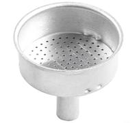 CWOQOCW Aluminium Moka Funnel Filter Replacement For Espresso Coffee Makers 1 2 3 6 9 12 Cups Percolator Accessory Silver Various Sizes(450ML)