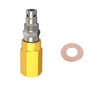 CWOQOCW Brass Pressure Relief Return Valve For Diaphragm Sprayer Featuring Stainless Steel Build And Aviation Aluminum For Paint Spraying(C)