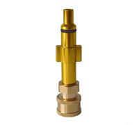 CWOQOCW Brass Quick Connector 1/4 Inch High Pressure Washer Snow Foam Lance Adapter Converting Nozzle For Car Washer
