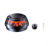 CWOQOCW Car Aroma Diffuser with Volcanic View Design and LED Lighting, Plant Essential Oil Scent for eliminator for Dashboard, Safe for Baby and Pregnancy(Snow Mountain 1960A)