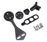 CWOQOCW Carbon Fiber Bike Computer Mount For Garmin F12 F MOST Handlebar Bracket Holder For Cateye Blackbird Light Camera 28G