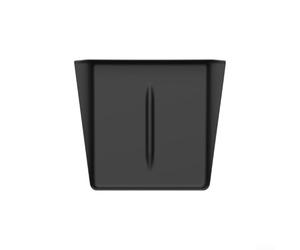 CWOQOCW Center Console Wireless Charging Pad Protective Silicone Cover for Tesla Model Y Juniper 2025, Anti-Slip Scratch Resistant(Black)