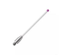 CWOQOCW Cmm Touch Probe Stylus, CMM Touch Probe Porcelain Rod Extension, With Red Ball Head Thread For Manufacturing Measurement(A-5004-3646)