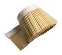 CWOQOCW CNC Spindle Dust Cover Brush 100mm Wide Nylon Gold(100mm) | 70mm width, gold nylon material, fits CNC routers, removes chips effectively, easy to to size