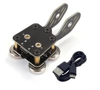CWOQOCW CW Double Paddle PCB Automatic for Morse Code Key Trainer, CW for Morse Code Key With USB Interface For Radio Operators(B)
