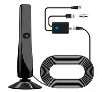 CWOQOCW Digital TV Antenna, for MINI for HDTV Antenna For Indoor Use: 50-Mile Range, 1080P HD Support, Amplified Signal With Coaxial Cable, Metal Construction