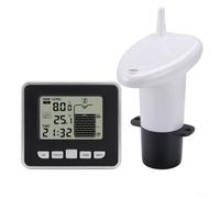 CWOQOCW Digital Water Level Sensor For Outdoor Tanks With Room Temperature Display And Customizable Alerts For Cisterns