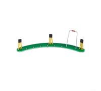 CWOQOCW Direct Replacement Hall Sensor Board For BLDC E-Bikes And Scooters, High-Quality Green PCB, Compact 343X031in Size For Motor Controller DIY Fix