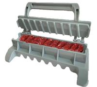 CWOQOCW Folding Kebab Press Maker, Plastic Kebab Maker Machine, Manual Portable Kabob Maker Press For Barbecue Party And Outdoor Activities