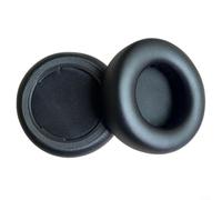 CWOQOCW For Beyerdynamic for MMX Series Ear Pads MMX200 MMX100 MMX150 Replacement Cushions Protein Leather Material Precise for MOLD Fit Black Office Use