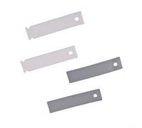 CWOQOCW for ge Dryer Repair Kit with Drum Bearing Belt Felt Slides for Select Models Fixes Tumbling Issues White ABS Replacement Parts(WE49X20697)