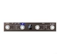 CWOQOCW for M-VAVE Chocolate Plus For Wireless MIDI Footswitch Controller Rechargeable 4Buttons, Rechargeable 4 Buttons Portable APP Control(Brown)