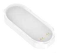 CWOQOCW For PLAUD NotePin AI Recorder Charging Dock Sleek Magnetic Base Portable Power Station Mini Charging Stand For Voice Recording Device Accessory (White)