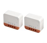 CWOQOCW for SONOFF ZBMINI-L2 for ZIGBEE 3.0 Smart Switch Two Way Relay Module No Neutral Wire Required For DIY Home Automation Lighting Control(2PCS.)