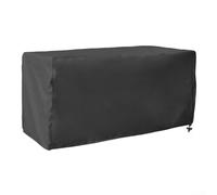 CWOQOCW Garden Deck Box Cover, Storage Box Protective Covers Waterproof, 210D Oxford Patio Furniture Cover Anti-UV Protective Cover(123×62×55cm)
