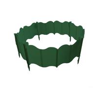CWOQOCW Garden Edging, Modular Garden Border Fence Panels DIY Outdoor Edging For Landscaping Curved Paths Straight Lines Flexible Design(20 green+ 10 nails)