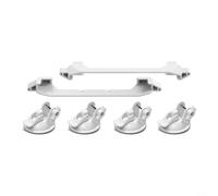 CWOQOCW Glass Suction Bracket for Starlink for MINI, Portable ABS Holder for Camper Ship Dashboard, White(2PCS)