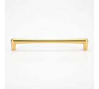 CWOQOCW Gold Cabinet Pulls, Hardware Drawer Handles,For Kitchen And Bathroom Drawers Modern Curved Design Zinc Alloy 96Mm 128Mm 192Mm(192mm Hole Spacing)