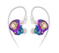 CWOQOCW High Fidelity Earphones with Noise Cancelling and Custom Tuning for Music and Gaming (Colorful)