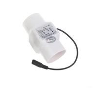 CWOQOCW Inline Duct Fan 50Mm 12V 6W Exhaust Blower With High Airflow 88M³/h PVC Construction For Indoor Air Quality Improvement(White)