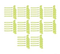 CWOQOCW Leaf-Shaped Nylon Cable Ties, 20Cm Green For Binding Cables And Wires Decorative Tree Leaves Design(50pcs)