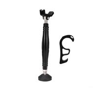 CWOQOCW Motorcycle Side Stand Balance Lift Support And Brake Lock Hook Aluminum Alloy for STABILIZER For Honda for SUZUKI Off-Road Enduro Bike Red(Black)