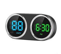 CWOQOCW Multicolor GPS Head Up Display Speedometer With Digital Clock KM/H MP/H Speed Monitoring System For Car Dashboard