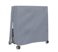 CWOQOCW Outdoor Ping-Pong Table Cover Waterproof Protection 210D Oxford Fabric Weather Resistant (Gray)