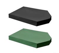 CWOQOCW Oxford Cloth Boat Shape Sandbox Cover Waterproof Dust Sandpit Pool Protective Cover With Storage Bag For Children Garden Play Area (Black)