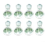 CWOQOCW Plant Propagation Station For Window, Hanging Glass Planters Terrarium With Suction Cup Hooks For Window Plant Propagation And Indoor Water Plants(8 Set)