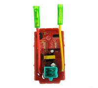 CWOQOCW Red 6 Pin for CDI Ignition Module, Touch Control 4 Racing Modes 6000 To 12000 RPM Limiter, Strobe Light For GY6-125 CG-125 LF-110 DC AC Motorbike Parts(For LF-110)
