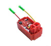 CWOQOCW Red 6 Pin for CDI Ignition Module, Touch Control 4 Racing Modes 6000 To 12000 RPM Limiter, Strobe Light For GY6-125 CG-125 LF-110 DC AC Motorbike Parts(For GY6-125)