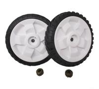 CWOQOCW Replacement 8 Inch Mower Wheel With Pinion Gear Kit For Toro Models 20372 20373 20955 20956 Fits Part Numbers 137-4835 And 131-5399 Garden Tools(2pcs)
