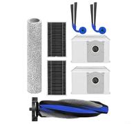 CWOQOCW Replacement Roller and Side Brushes for Yeedi for M16 for INFINITY Robot Vacuum, Soft Fiber and Nylon Build, Household Maintenance Kit
