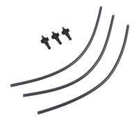CWOQOCW Replacement Silicone Milk Hose,Replacement Milk Tube For Siemens, Automatic Coffee Maker Hose Coffee Machines With 3 Connectors, Compatible With EQ9 And EQ700