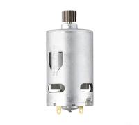 CWOQOCW RS550 DC Motor 144V, 16 Teeth With Cooling Fan For Cordless Ratchet Repair, 115Mm Diameter Replacement Part For Electric Saw And Drill