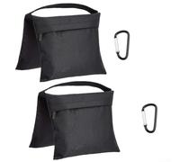 CWOQOCW Set Of 2 Heavy Duty Weighted Sandbags for Photography Backdrop and Light Stands, Outdoor Awning Windproof Weights, Oxford Cloth
