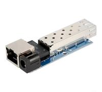 CWOQOCW SFP Gigabit Fiber Optic Transceiver Board with LC Connector, 1Gbps Data Rate, 5V 2A Power Supply, -20°C to +70°C Operating Range for Industrial Networking