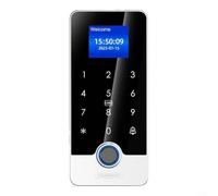 CWOQOCW Smart Fingerprint for ACCESS Control System for Tuya, Waterproof Electric Lock with App Remote Monitor, 300 Users Capacity for Glass Door Office Home(J200F)