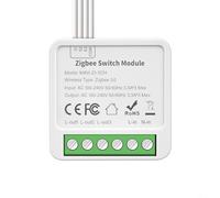 CWOQOCW Smart Light Switch Module 2/3/4 Gang 2-Way Control WiFi Remote App Voice Control Compatible With Automation Mini DIY Wi-Fi Switch (Three-way breakers)