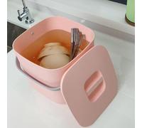 CWOQOCW Table Top Dishwasher Space-Saving Portable Dishwasher USB Charged Compact Dish Cleaner For Small Spaces Apartments Camping 21X20cm