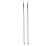 CWOQOCW Telescopic Antenna 201 Stainless Steel Whip Pull Rod 5.6M With 14 Sections M10 External Thread For Amateur Radio DIY Shortwave Antenna